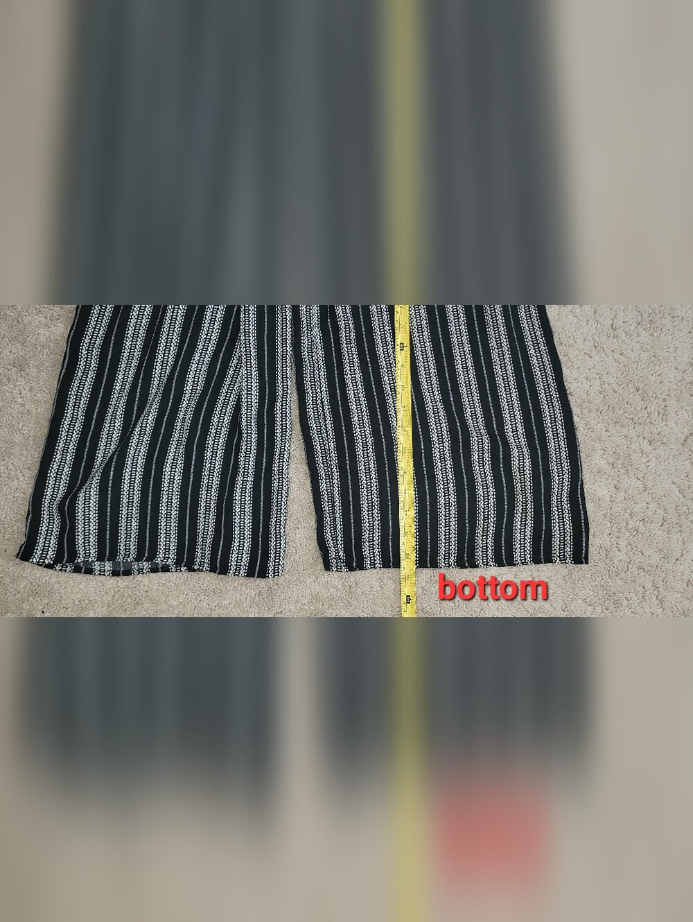 Xhilaration Striped Pant Jumpsuit, L - Picture 9 of 10